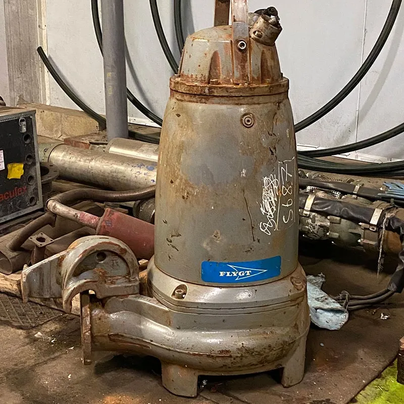 Sold Used Flygt 3301.090 HT 456IMP Submersible Pump Stuart Pumps Ltd