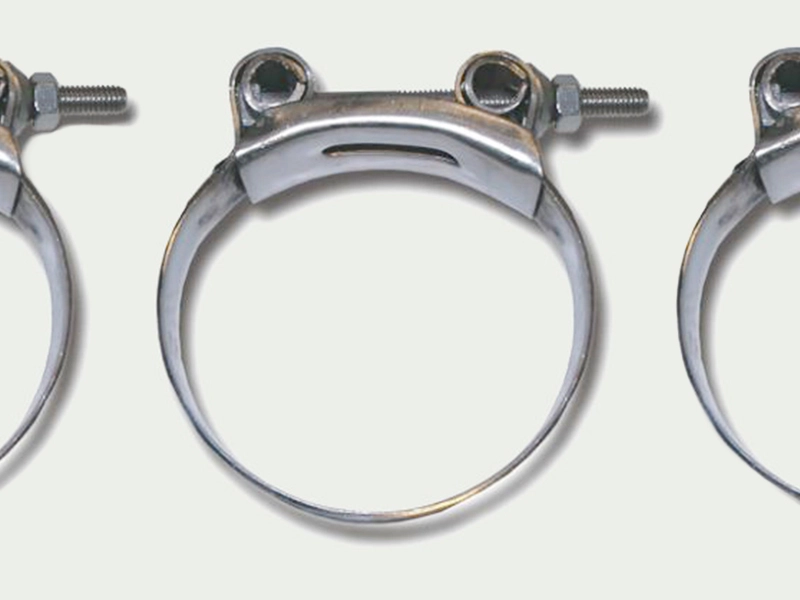 2" 5659mm Hose Band Clamps For steel wire armoured and PVC suction