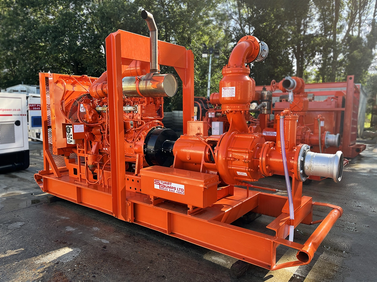Used Godwin HL6/TS2 Twin Stage Pumpset for Sale Stuart Pumps Ltd