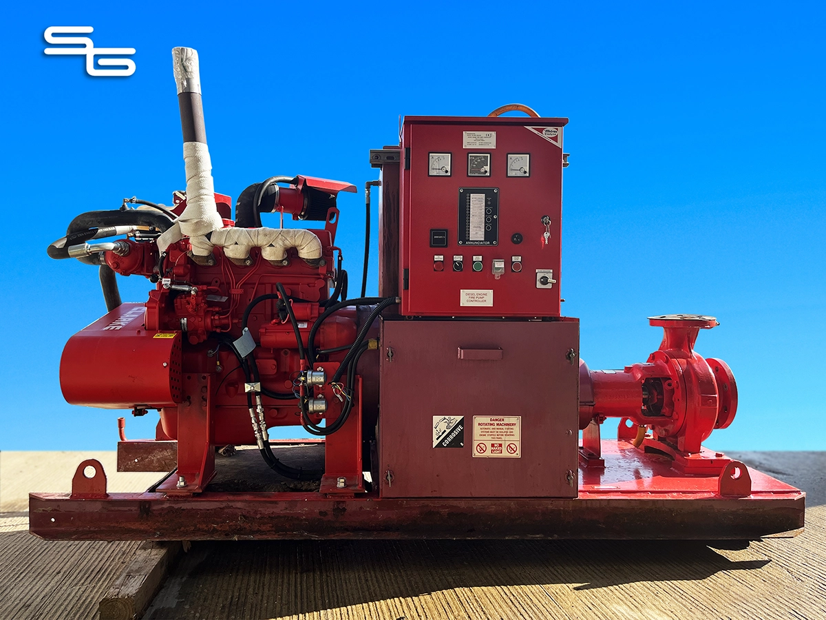 Used SPP 100WPL250 Fire Pump for Sale Stuart Pumps Ltd