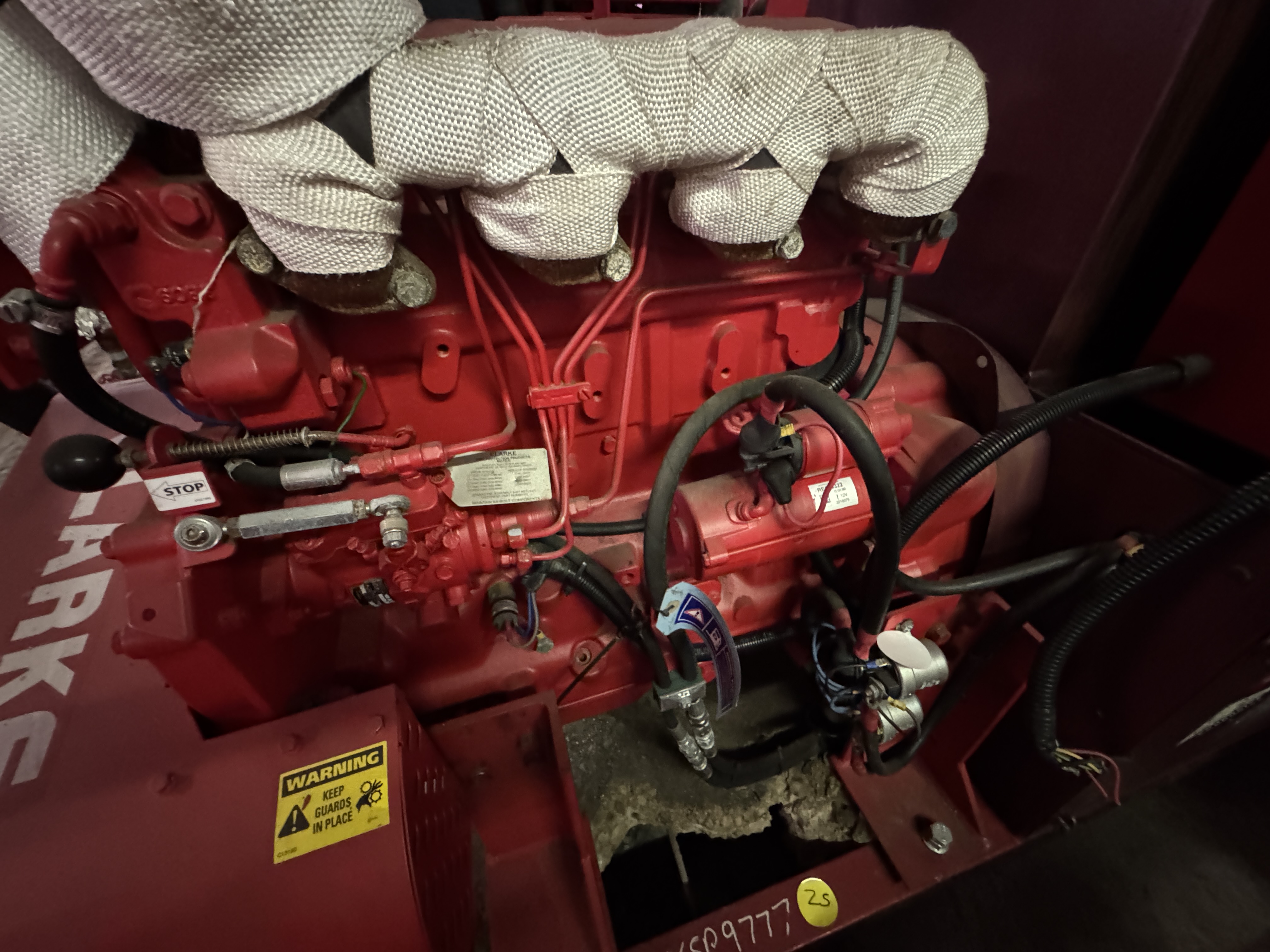 Used SPP 100WPL250 Fire Pump