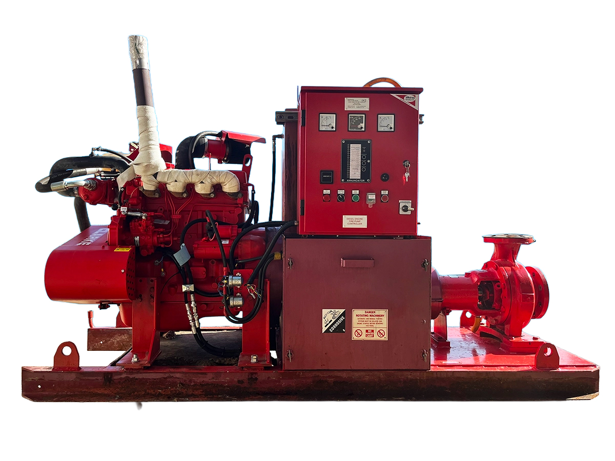 Used SPP 100WPL250 Fire Pump - Stuart Group Ltd