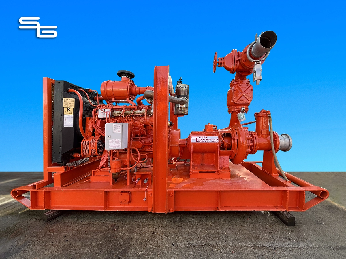 Used Godwin HL6M 8 inch Pump for Sale Stuart Pumps Ltd