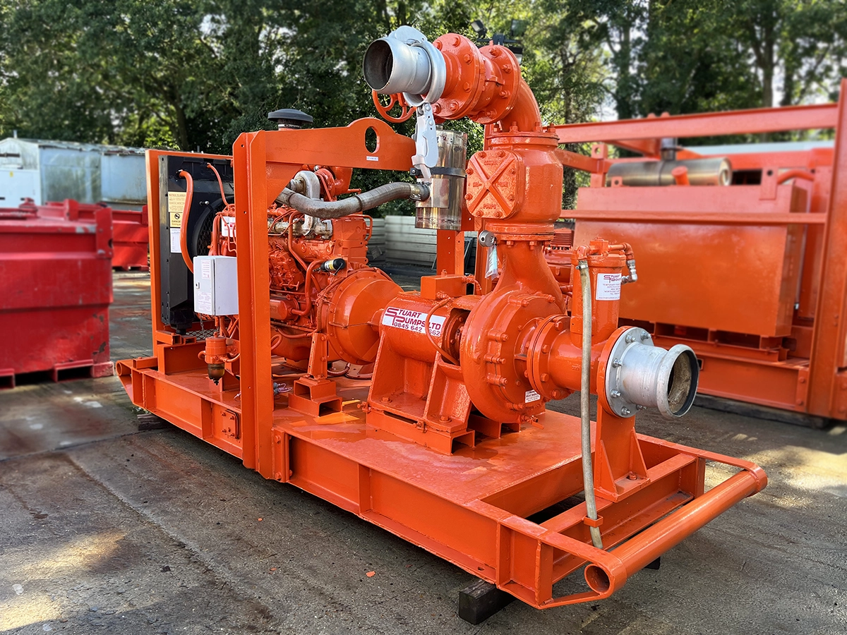 Used Godwin HL6M 8 inch Pump for Sale Stuart Pumps Ltd