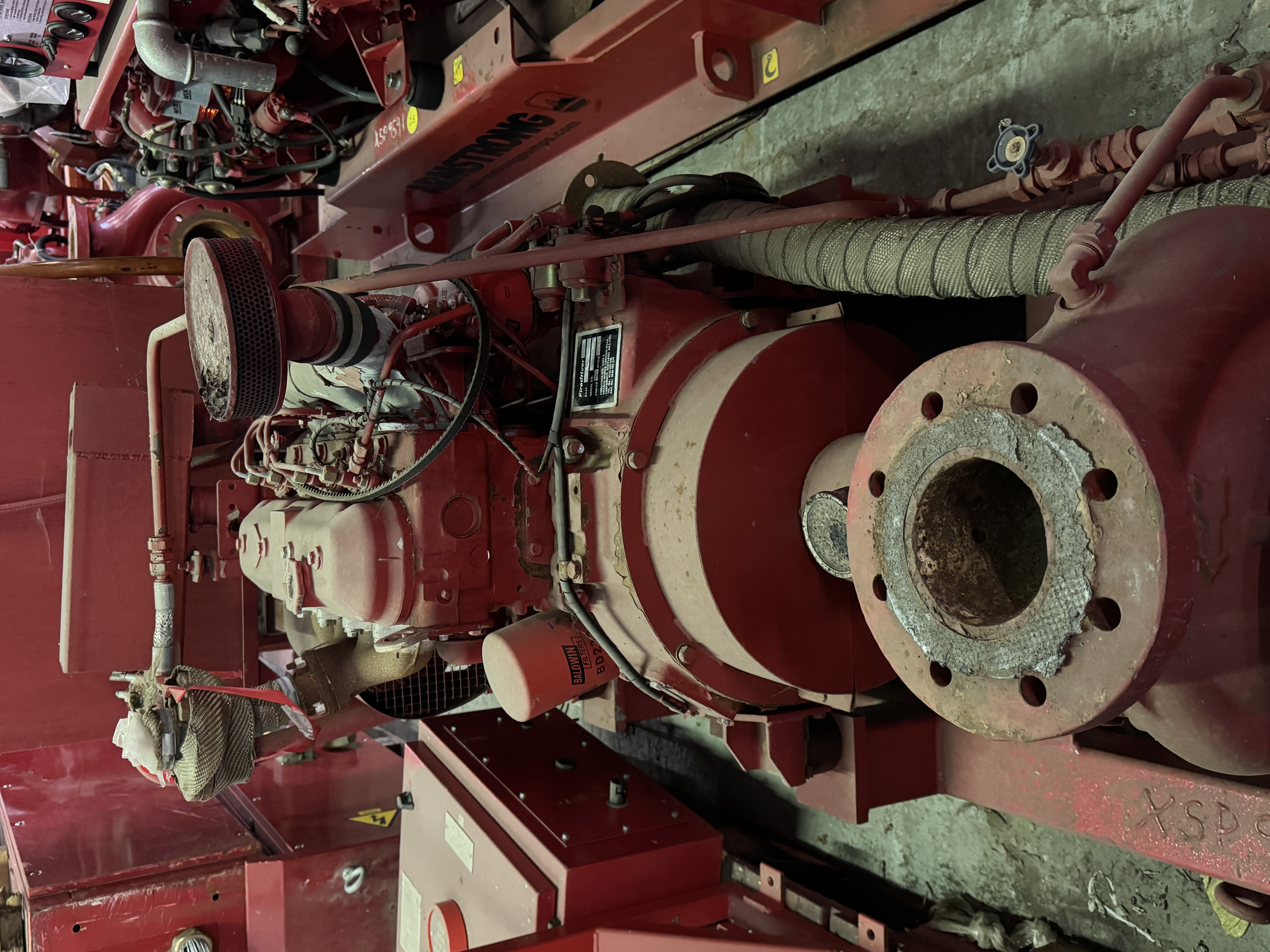 Used SPP KP10X Fire Pump