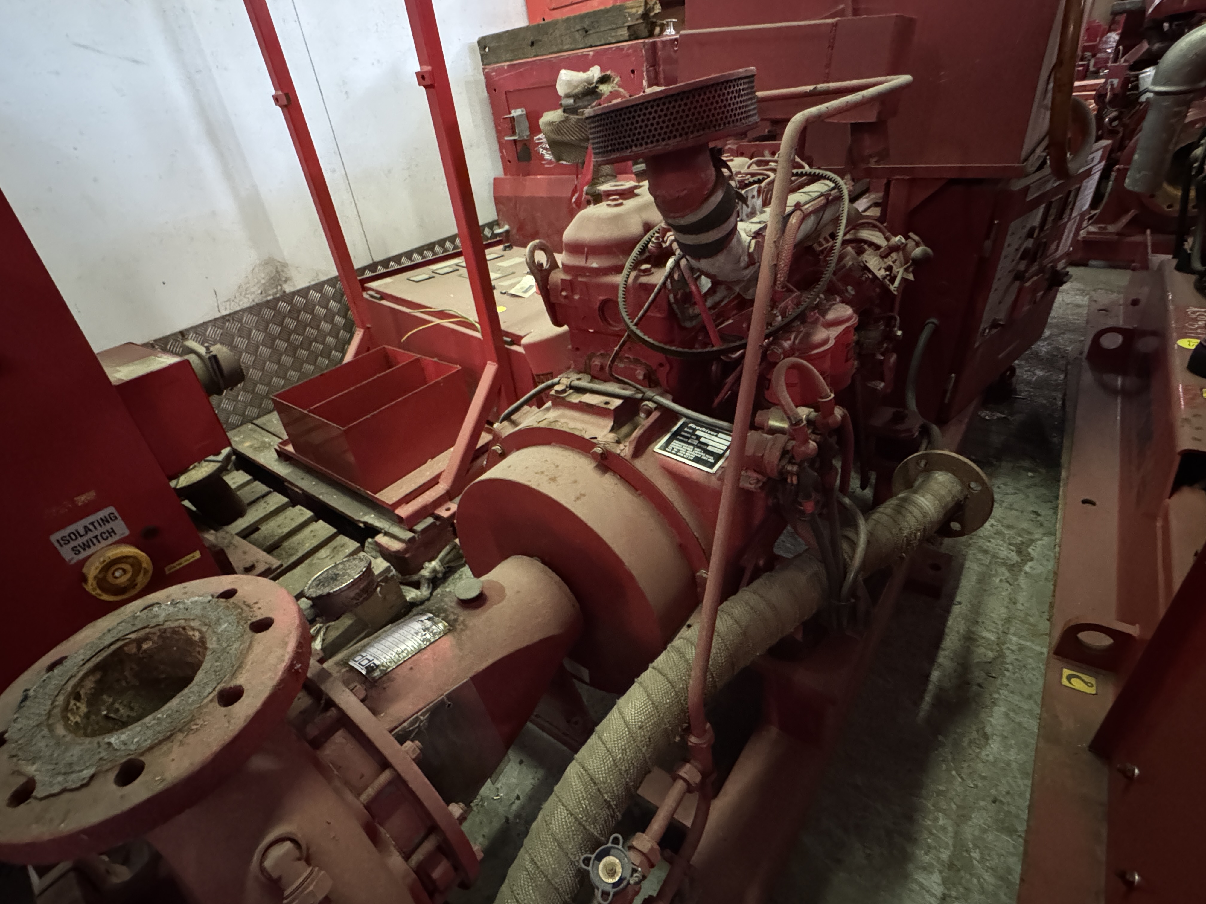 Used SPP KP10X Fire Pump