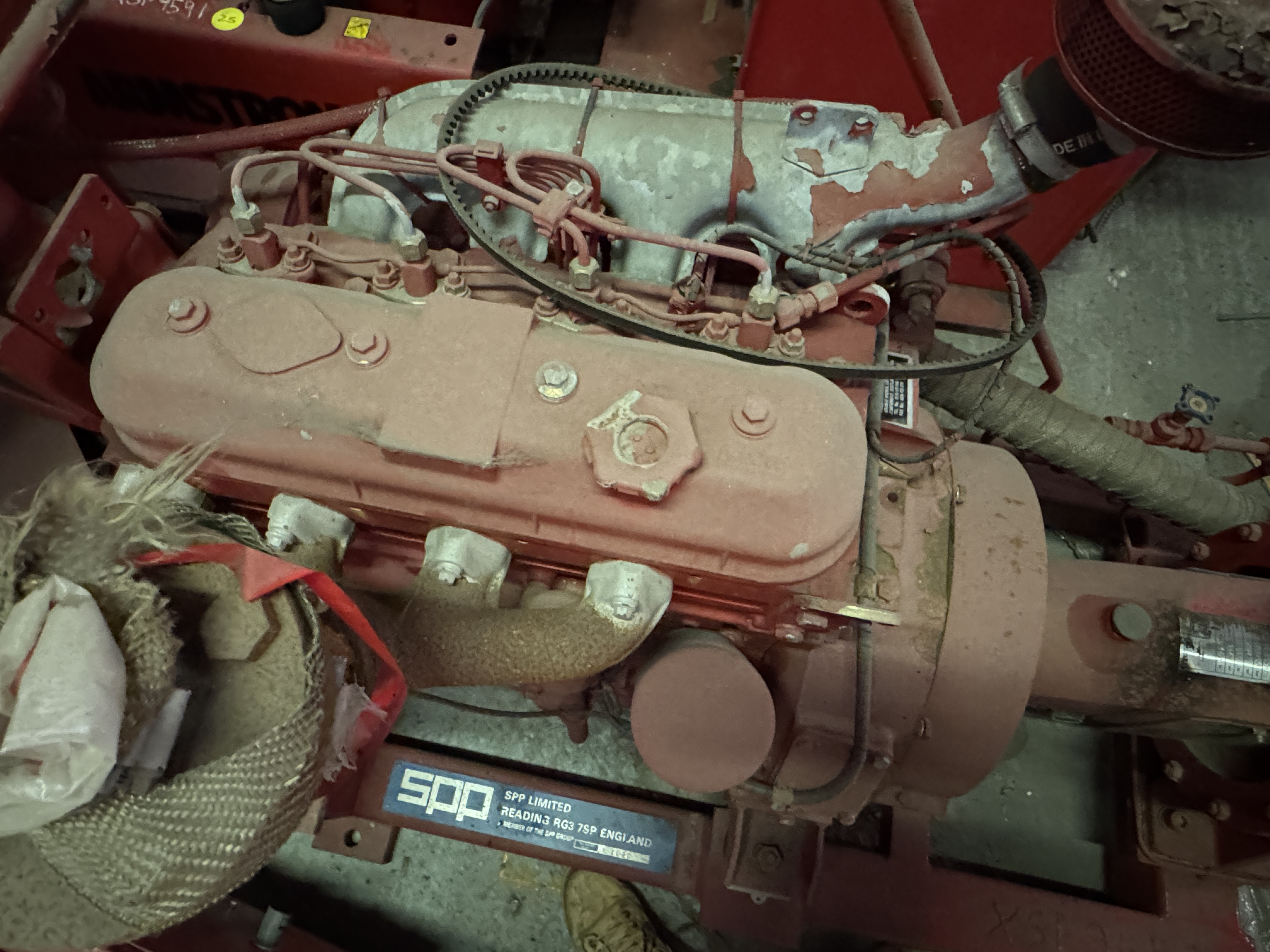 Used SPP KP10X Fire Pump