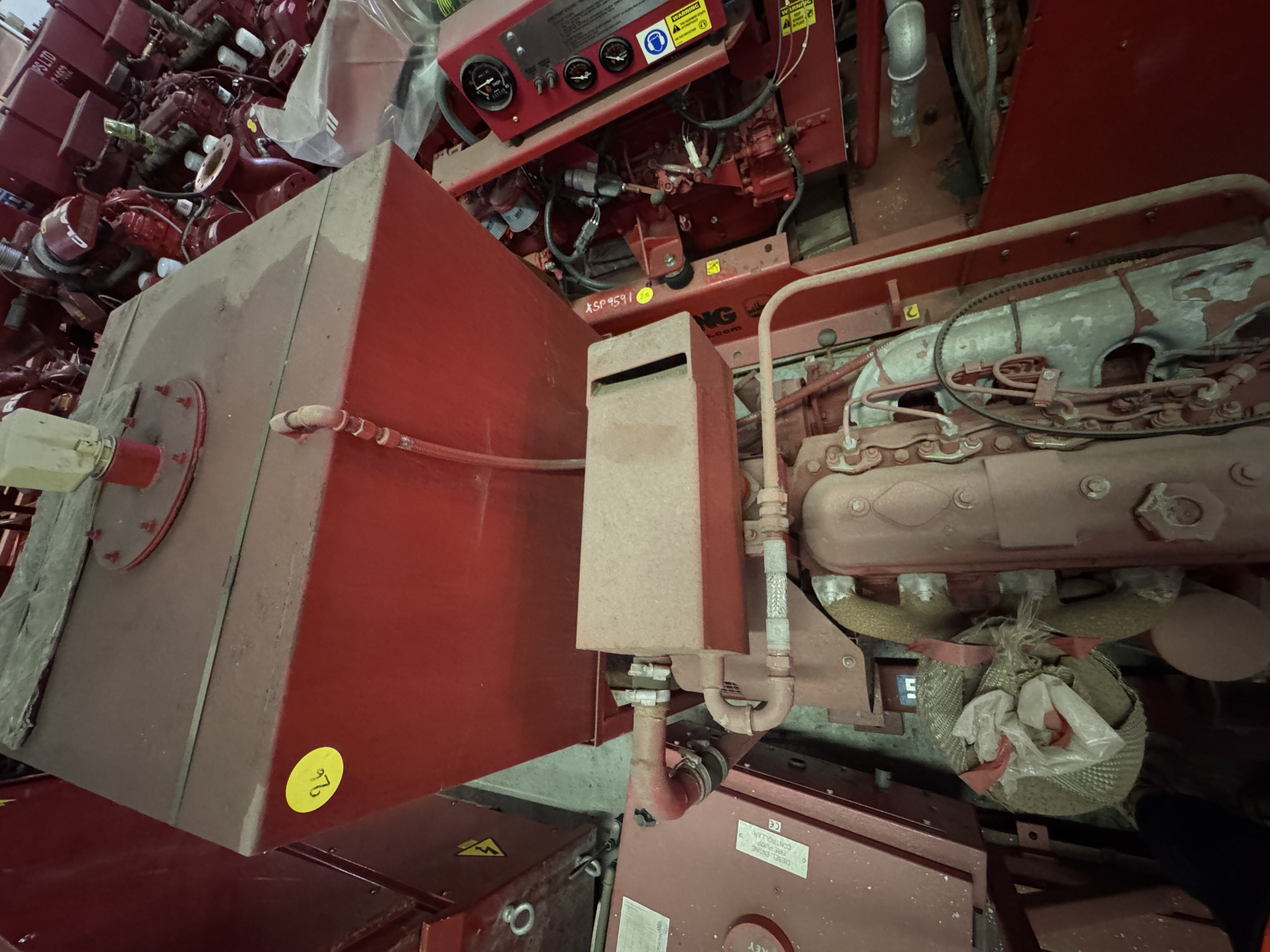 Used SPP KP10X Fire Pump
