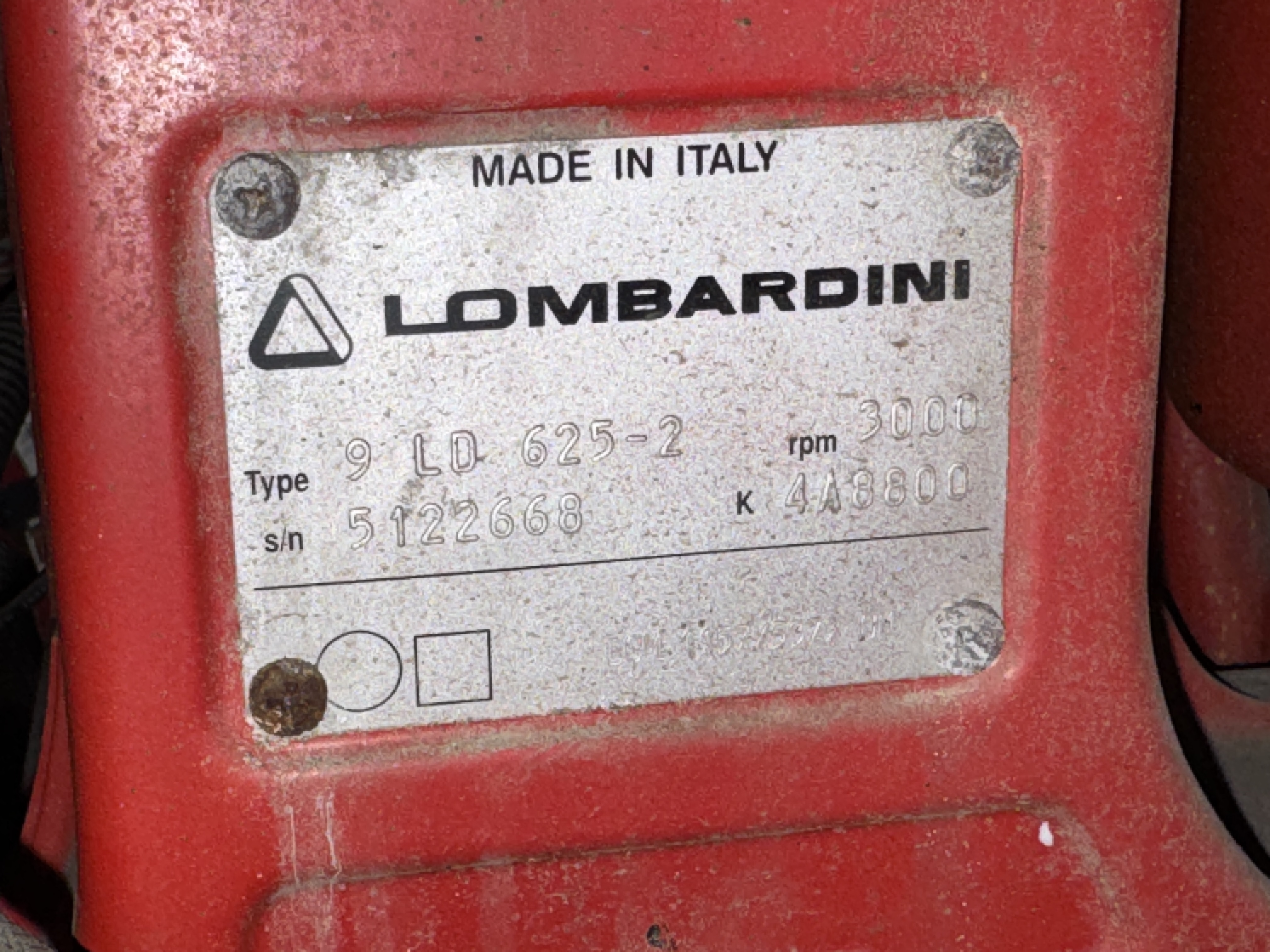Used Grundfos FK65-160 Fire Pump