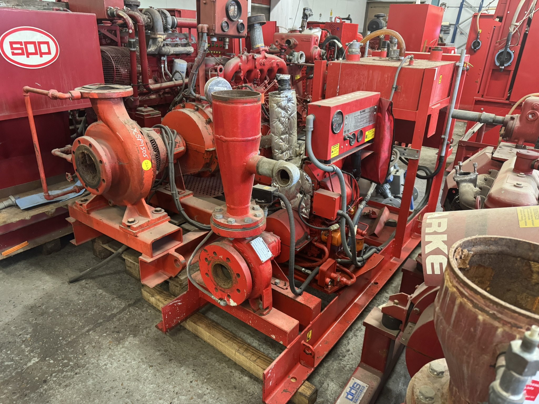 Used Armstrong 80-150 Fire Pump