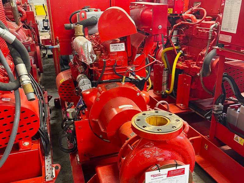 Used SPP KP10X Fire Pump