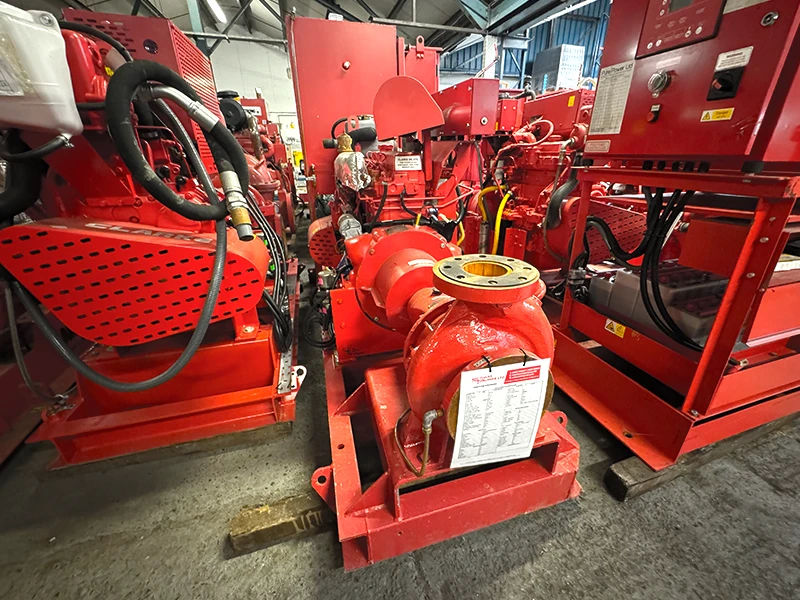 Used SPP KP10X Fire Pump