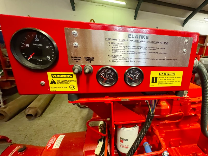 Used SPP KP10X Fire Pump