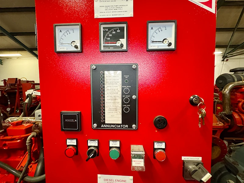 Used SPP KP10X Fire Pump
