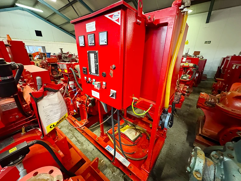 Used SPP KP10X Fire Pump