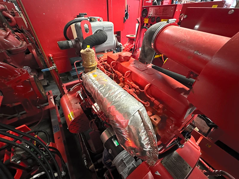 Used SPP KP10X Fire Pump