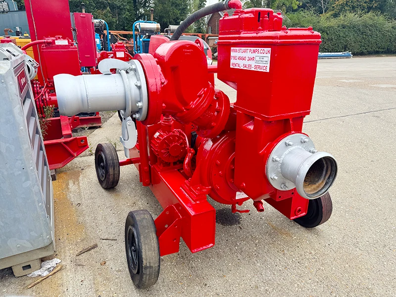 Used Sykes GP150M 6" Water Pump
