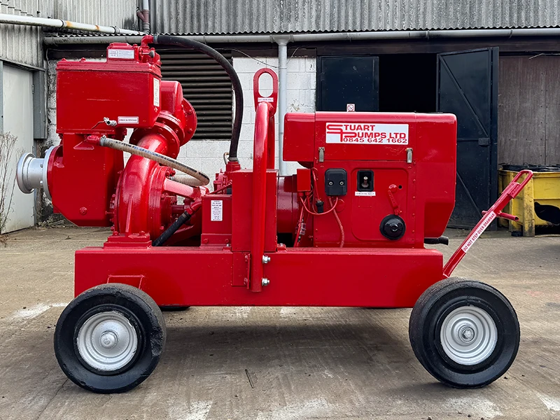 Used Sykes GP150M 6" Water Pump