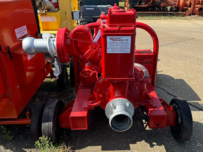 Used Sykes GP100M  4" Water Pump