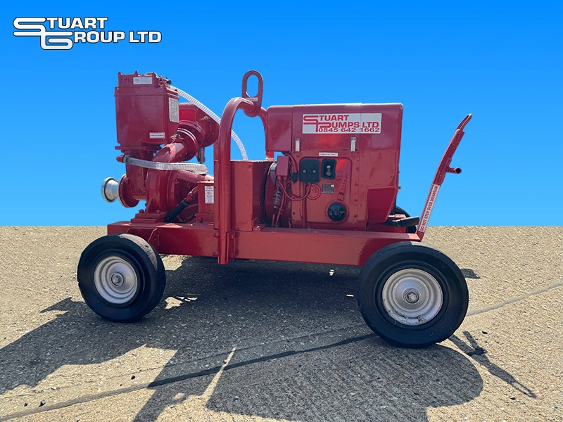 Used Sykes GP100M  4" Water Pump - Stuart Group Ltd