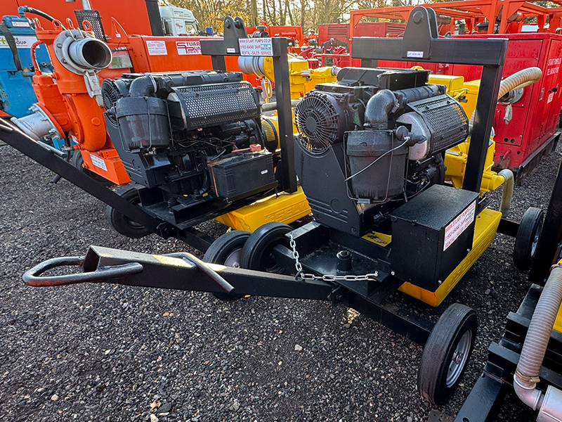 Used Selwood S100 4" Water Pump - Stuart Group Ltd