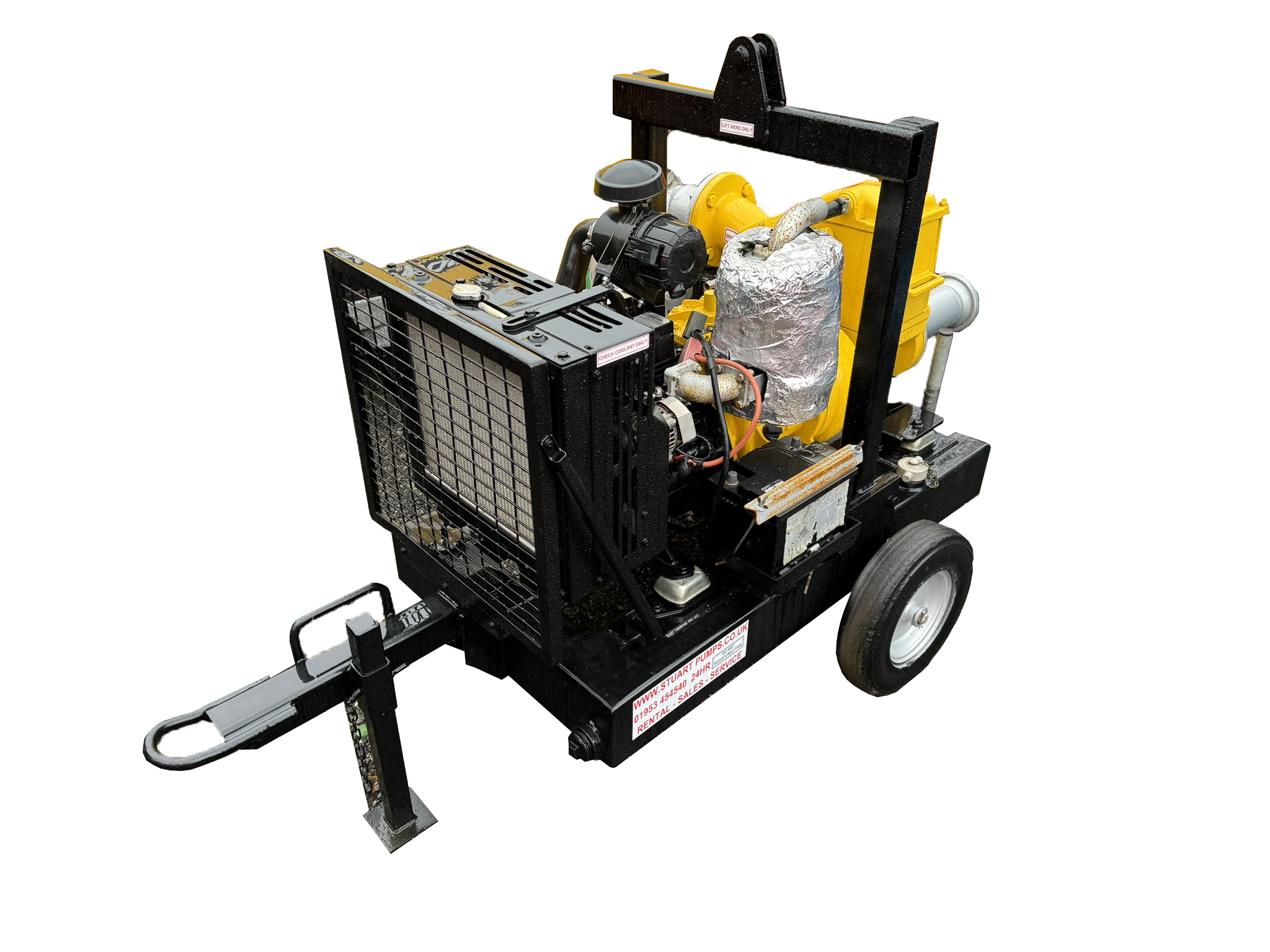 Used Selwood D100 4" Water Pump - Stuart Group Ltd