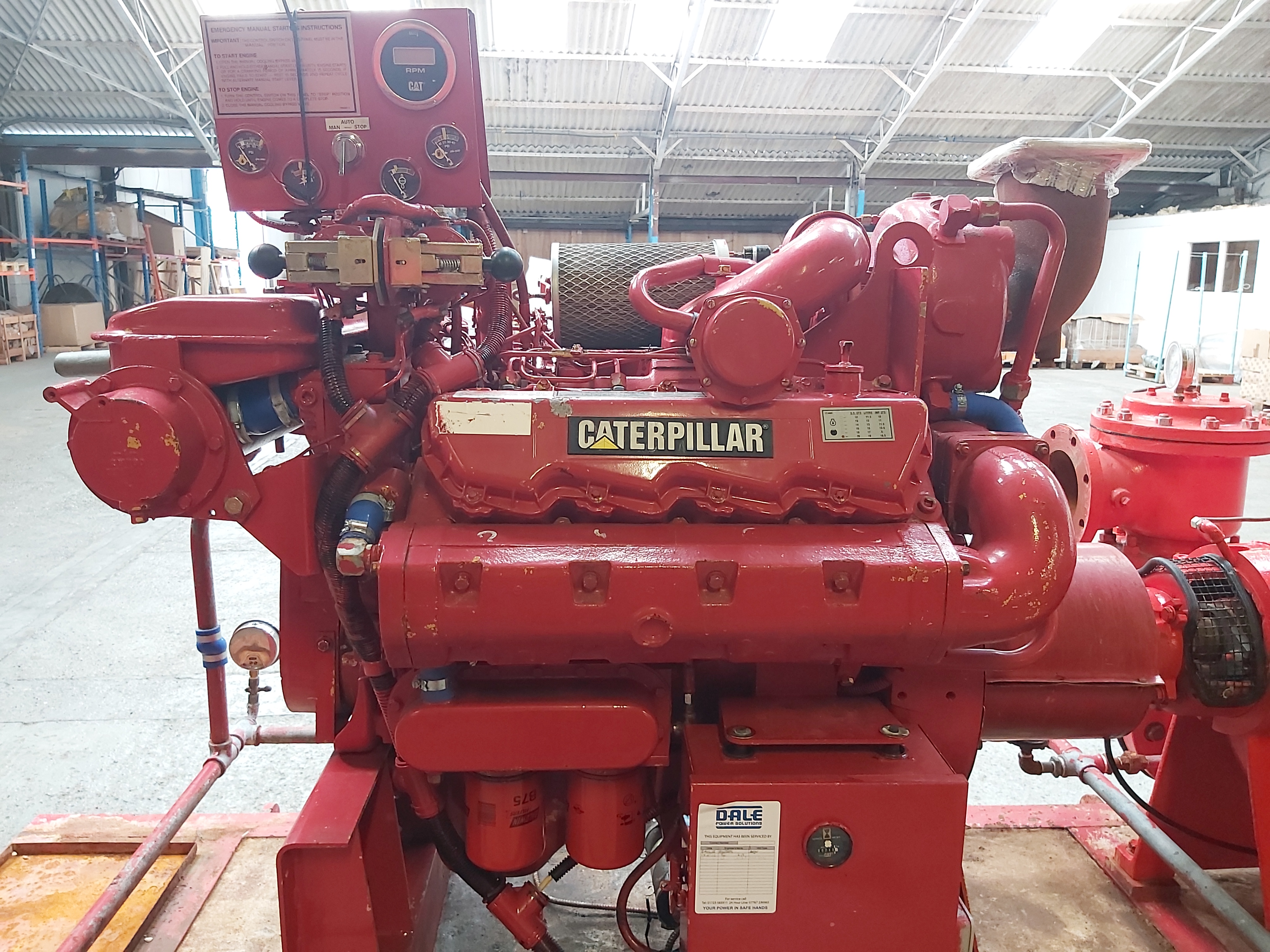 Used SPP 10X8 Fire Pump XSP9893
