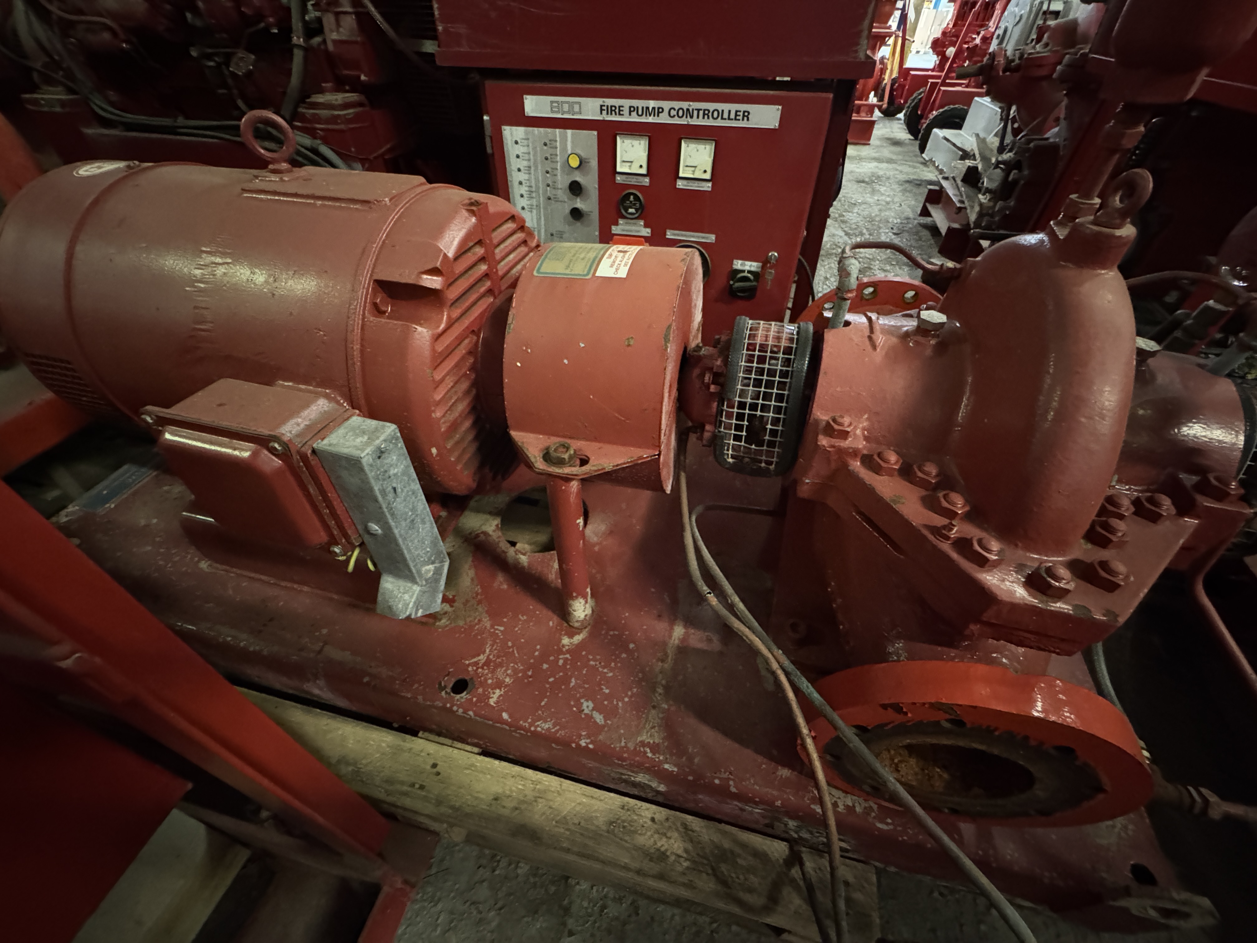 Used SPP TD10E Fire Pump XSP9895
