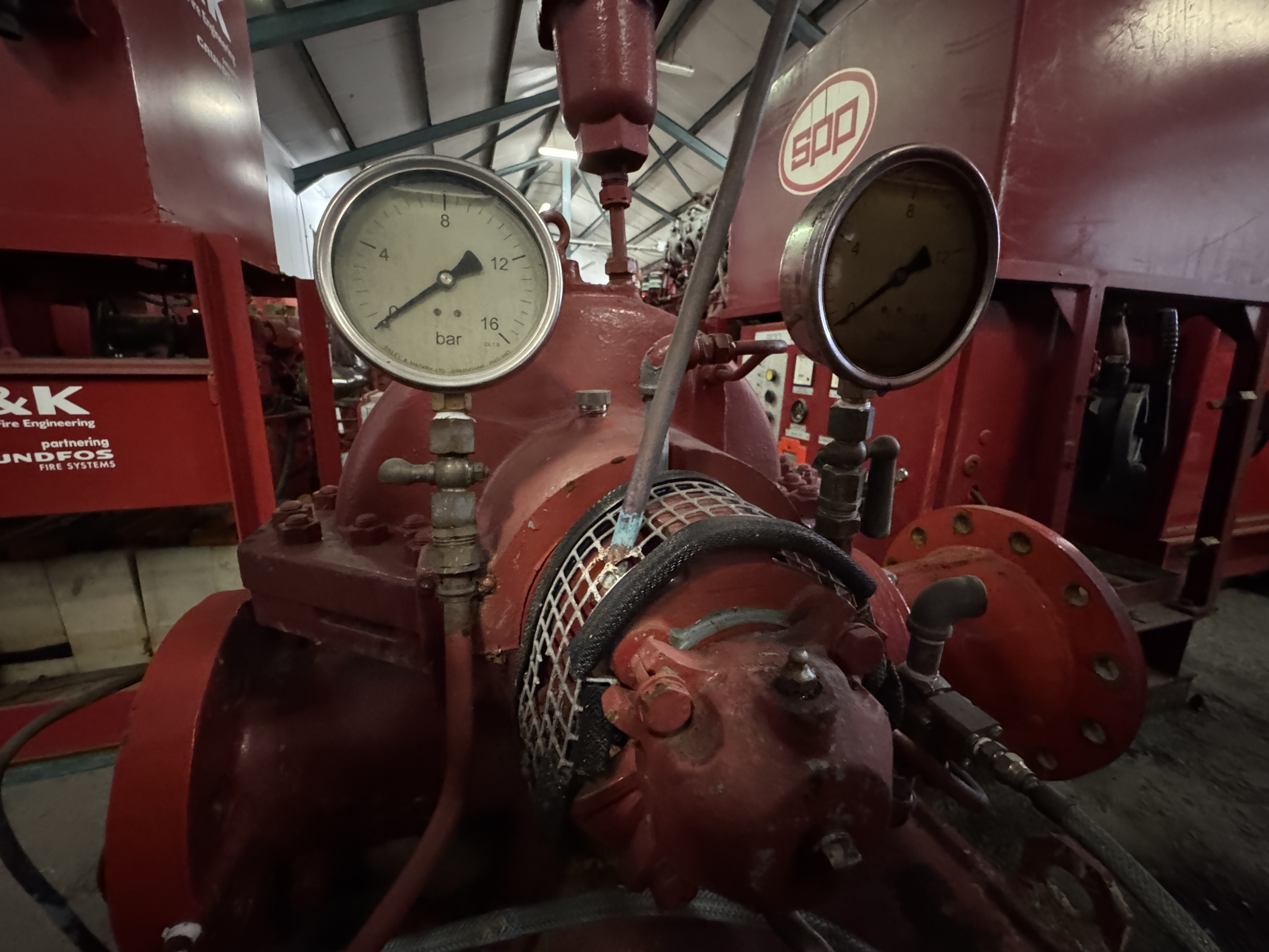 Used SPP TD10E Fire Pump XSP9895