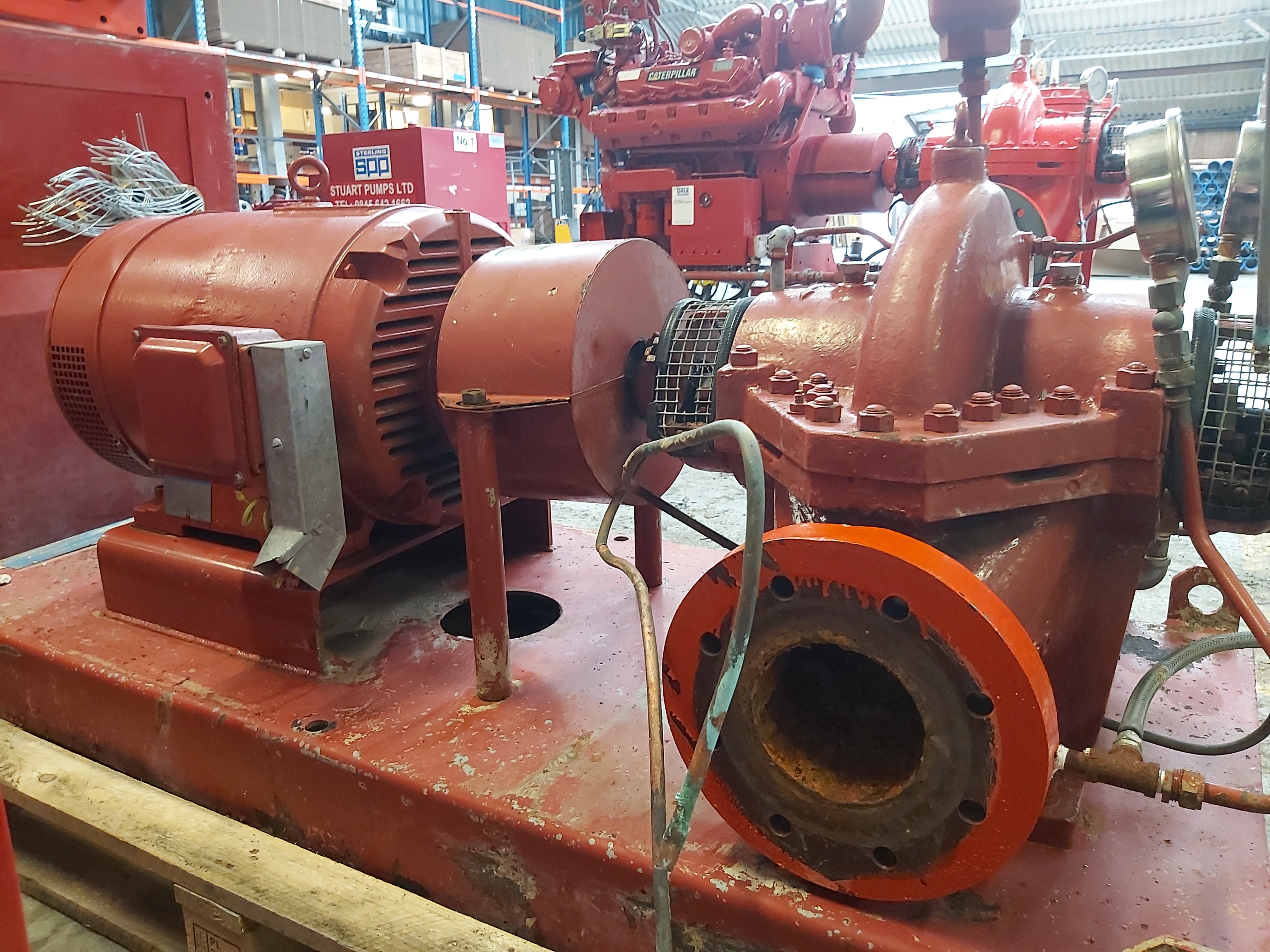 Used SPP TD10E Fire Pump XSP9895