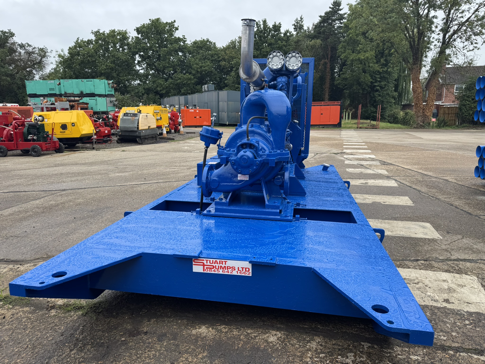 Used Sykes Weir DRC150 Pump XSP9761