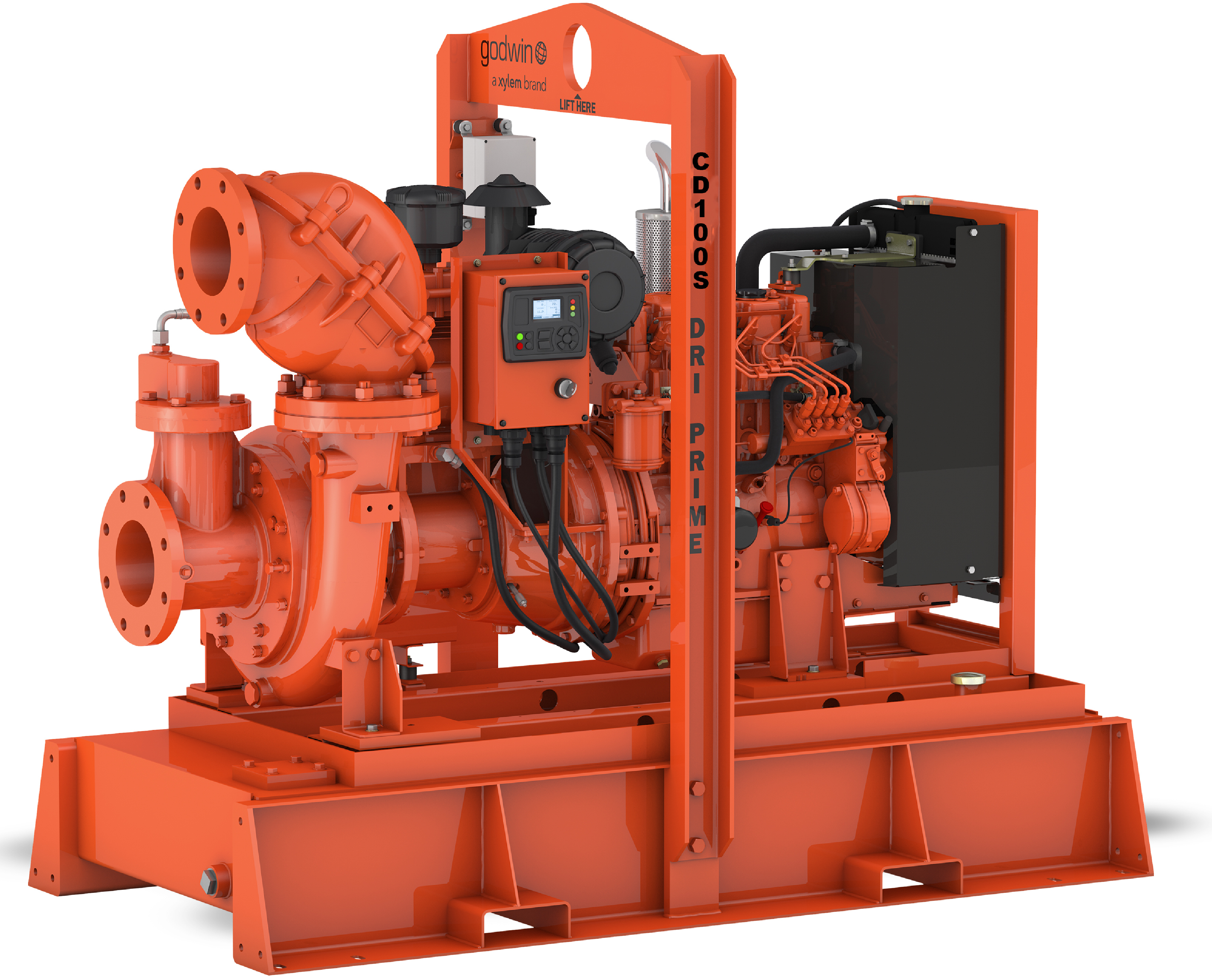 Godwin CD100S Pump Open Skid