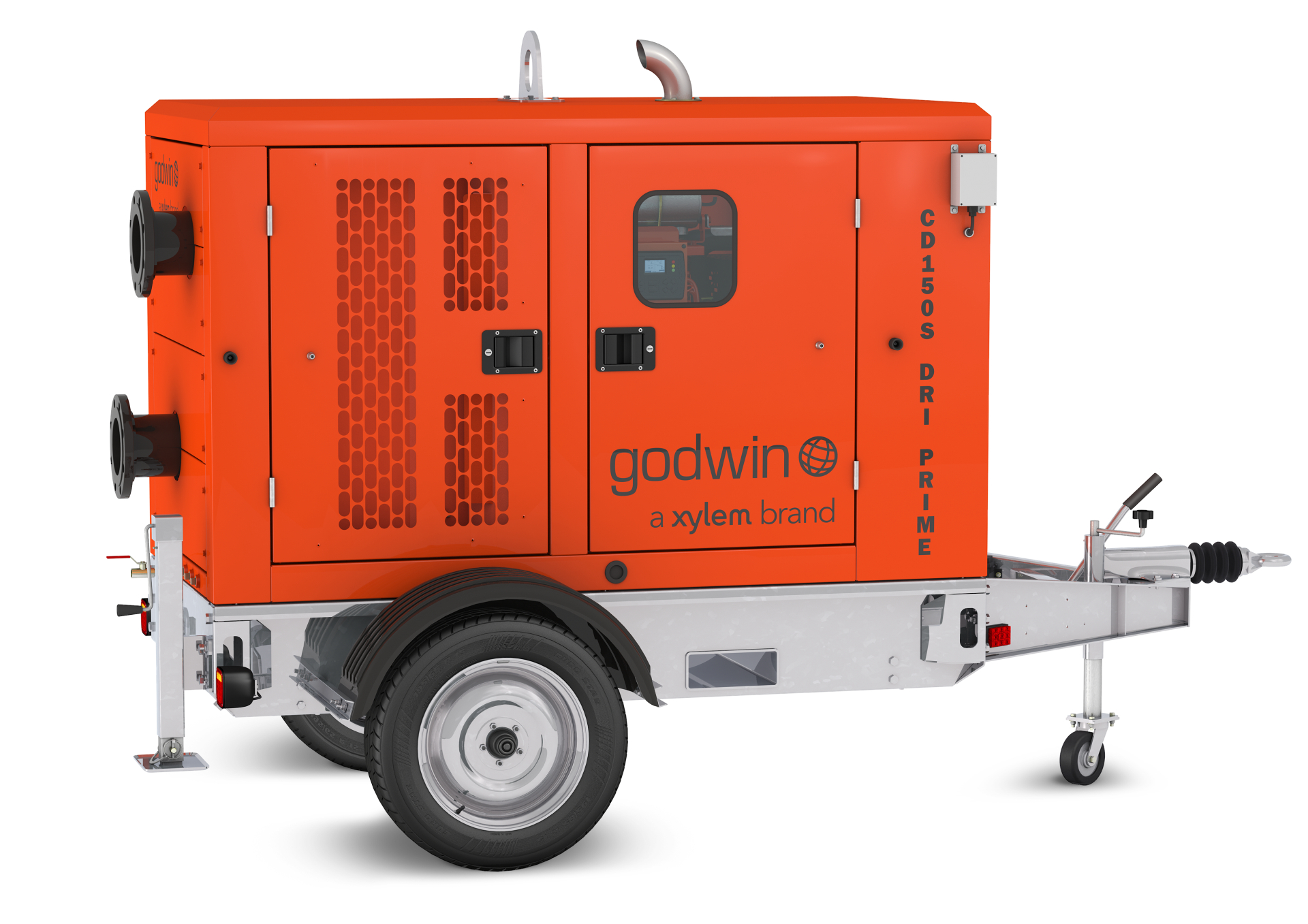 Godwin Dri-Prime CD150S Pump with Perkins Engine and Hush Pac