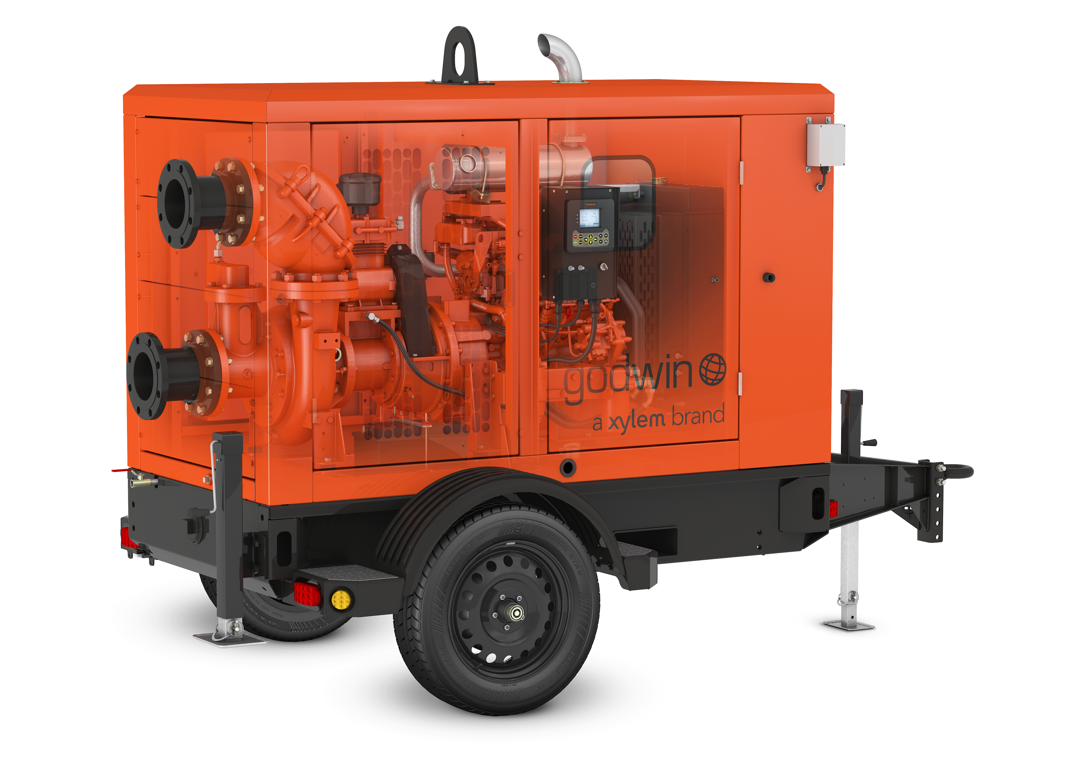 Godwin Dri-Prime CD150S Pump with Perkins Engine and Hush Pac