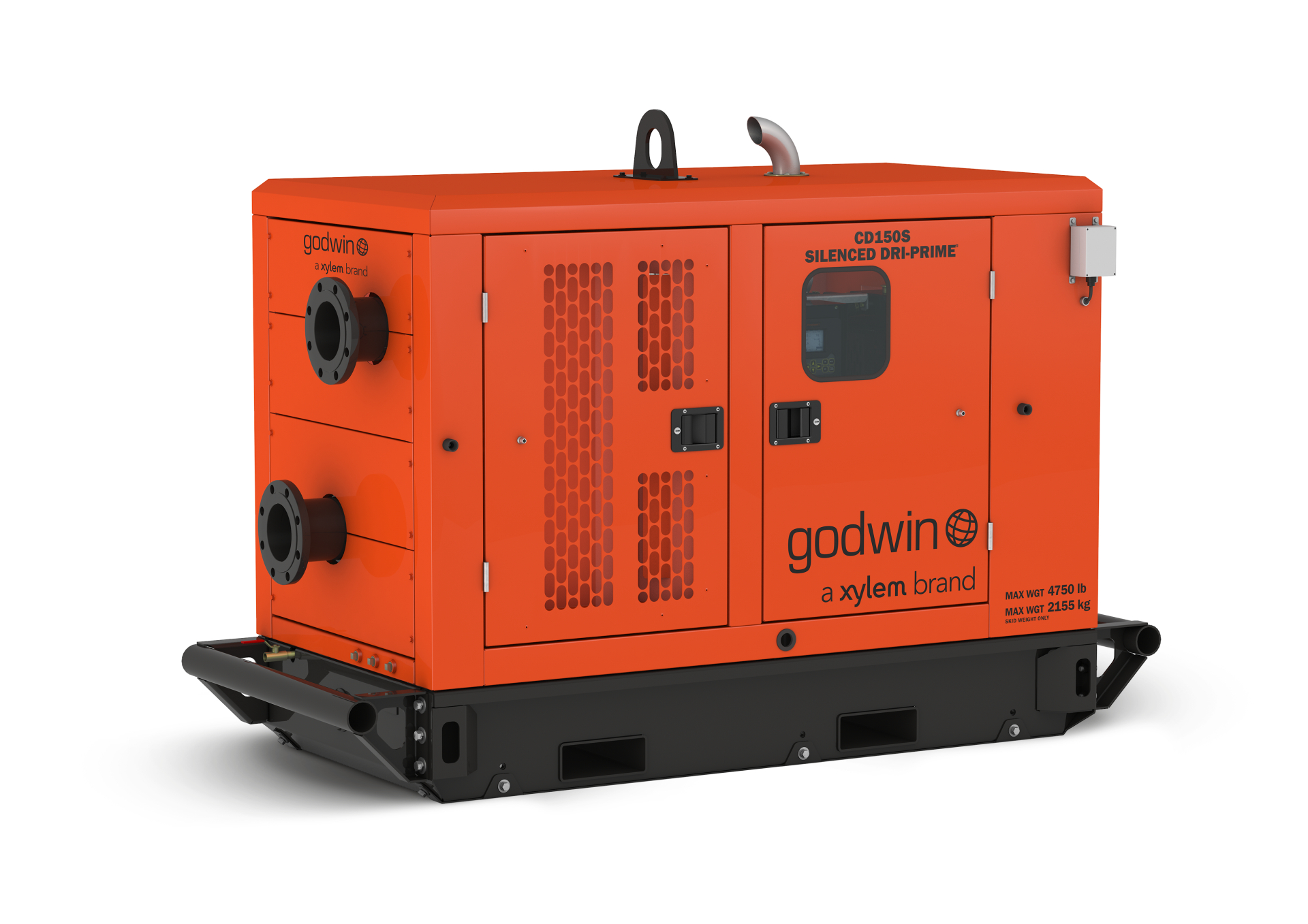 Godwin Dri-Prime CD150S Pump with Perkins Engine and Hush Pac - Stuart Group Ltd