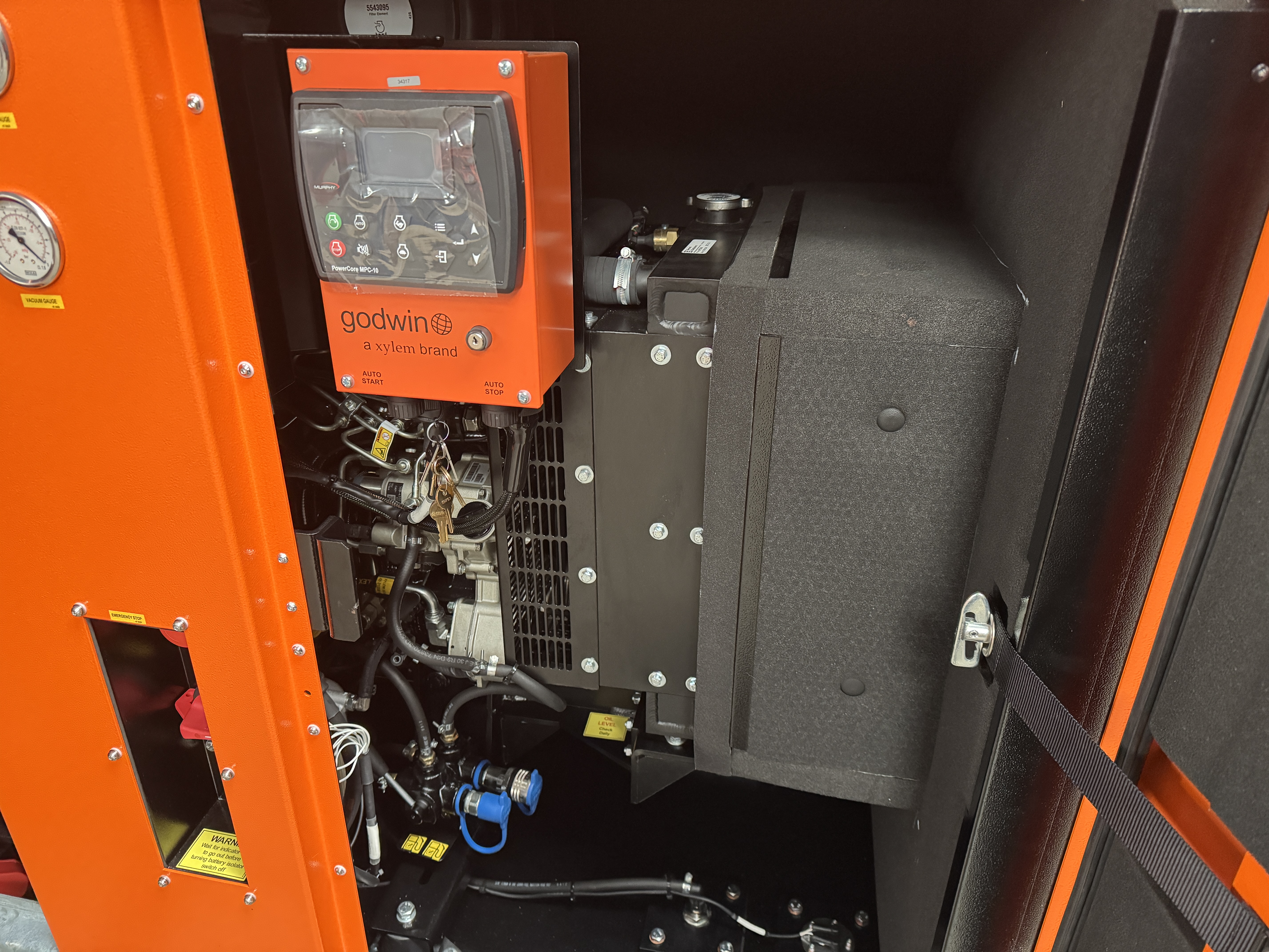 Godwin Dri-Prime CD150S Pump with Perkins Engine and Hush Pac