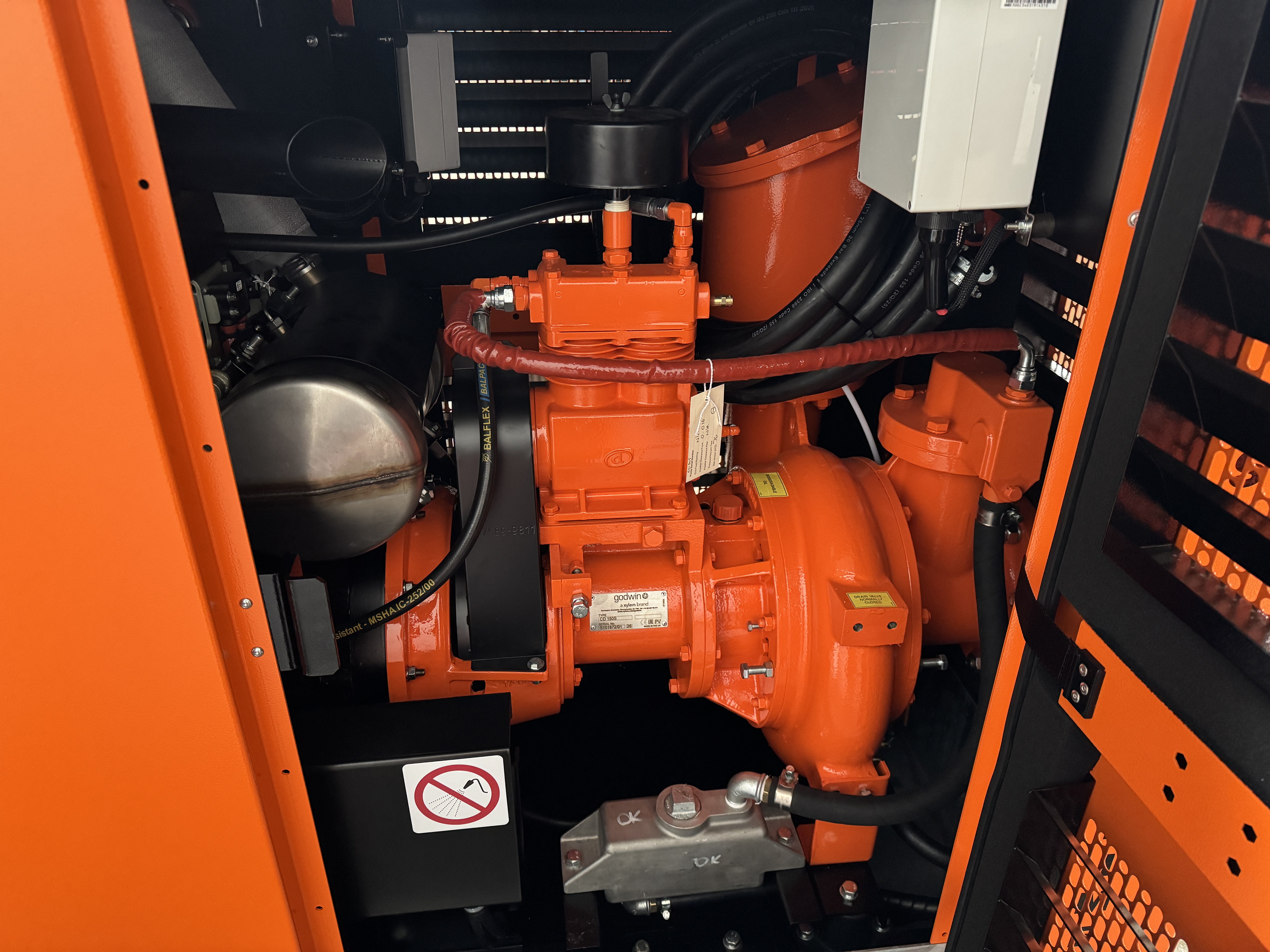 Godwin Dri-Prime CD150S Pump with Perkins Engine and Hush Pac