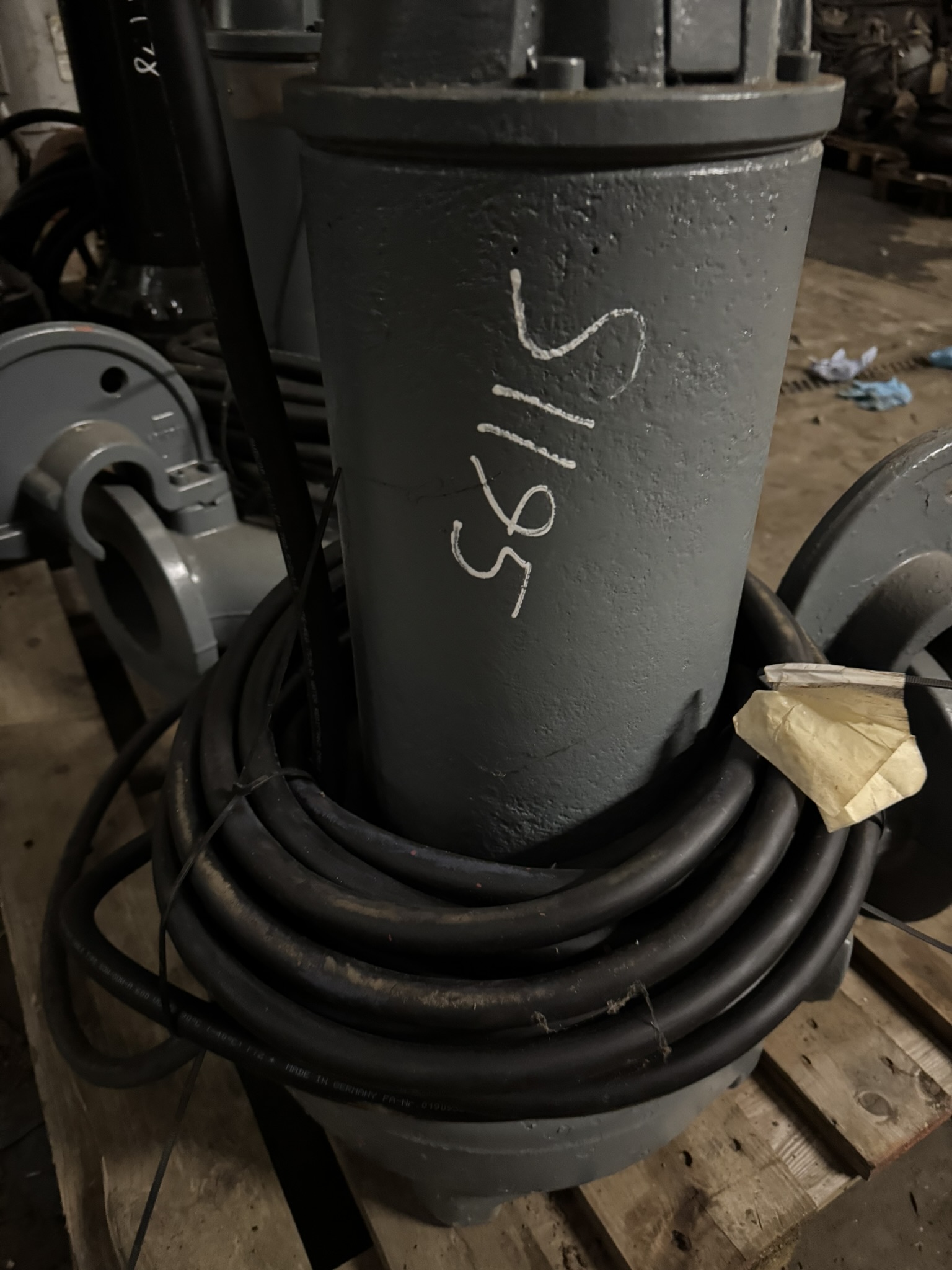 Used Flygt 3153.091 Submersible Pump S1195