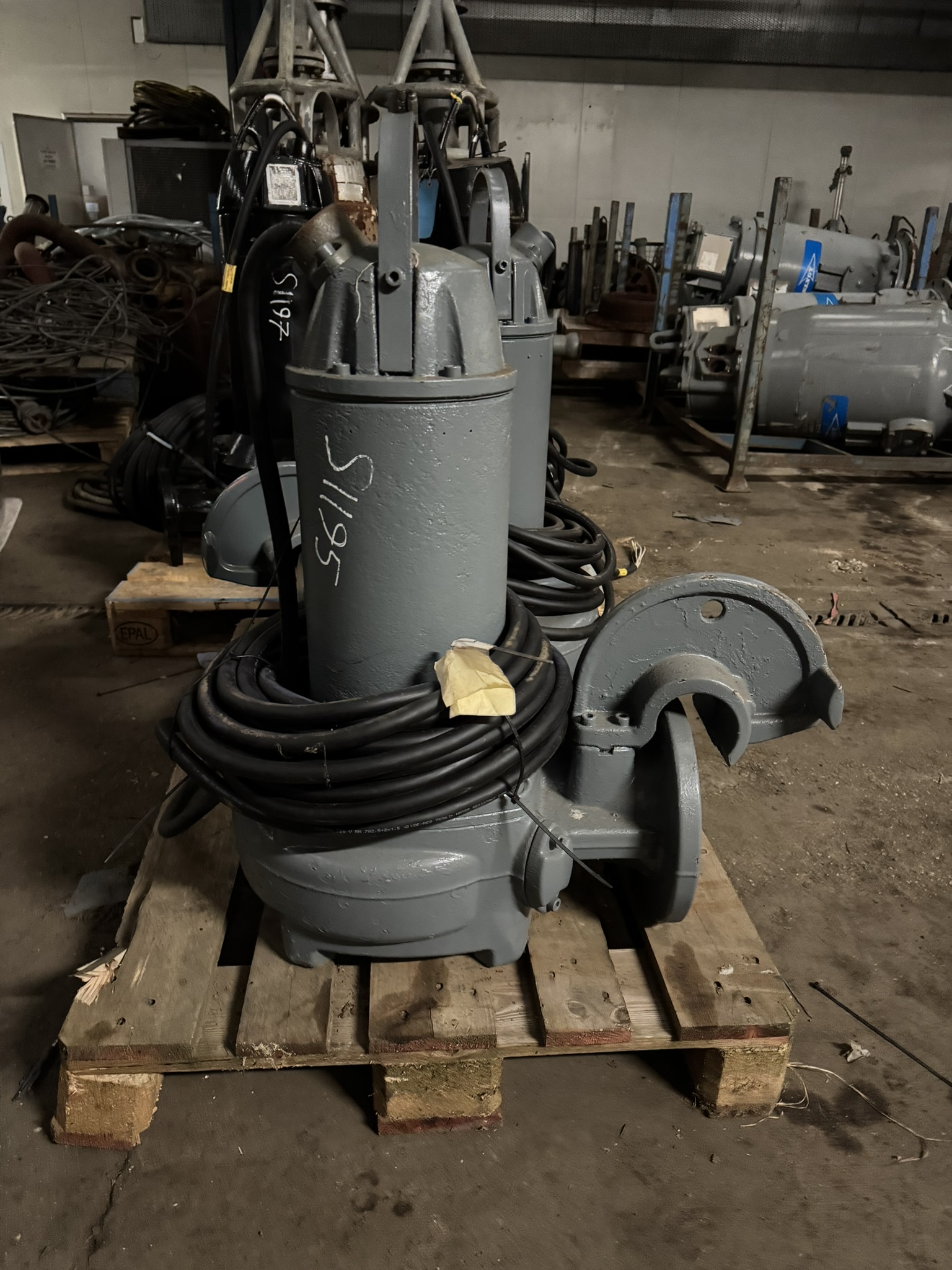 Used Flygt 3153.091 Submersible Pump S1195