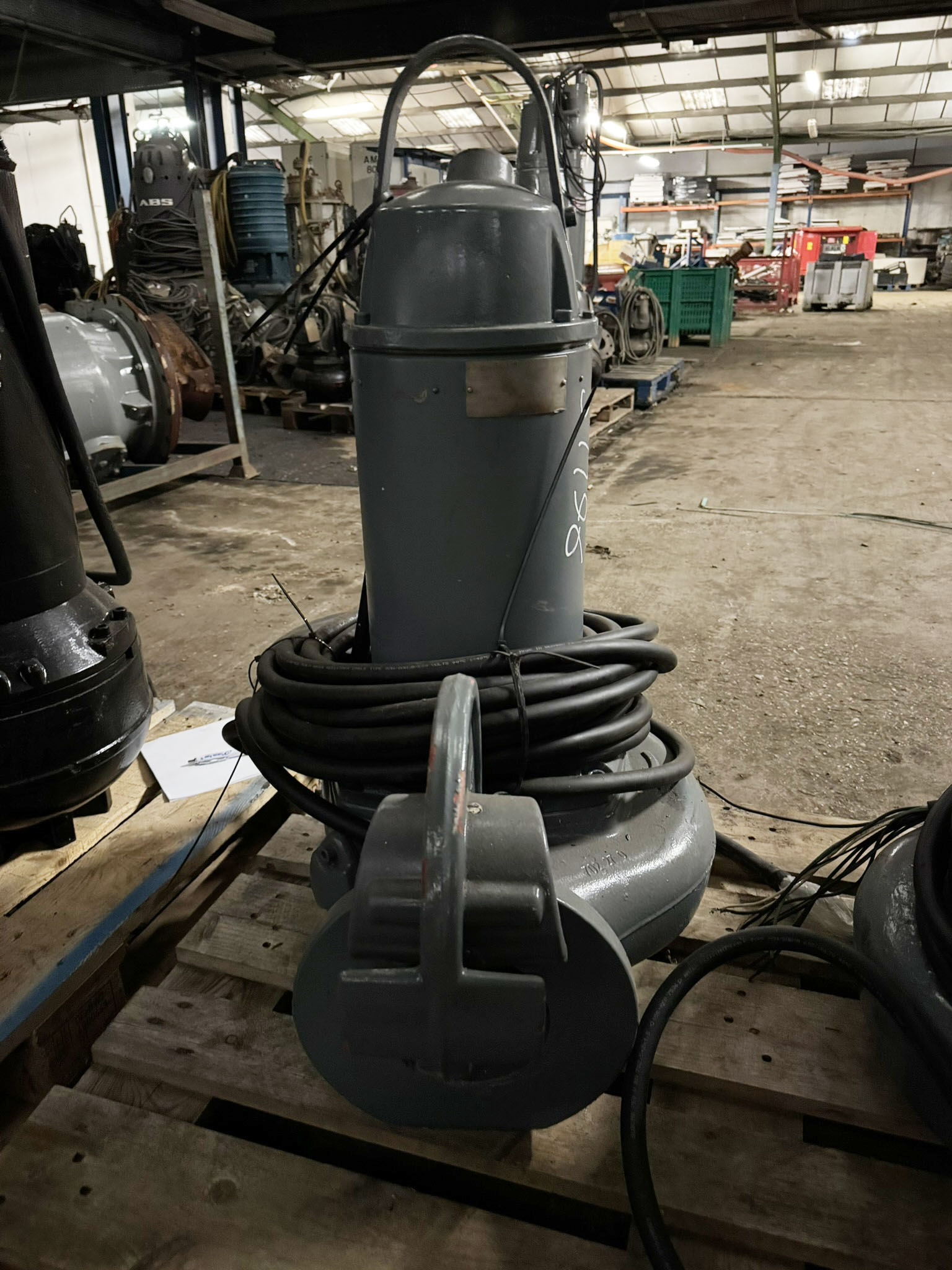 Used Flygt 3153.181 Submersible Pump S1196