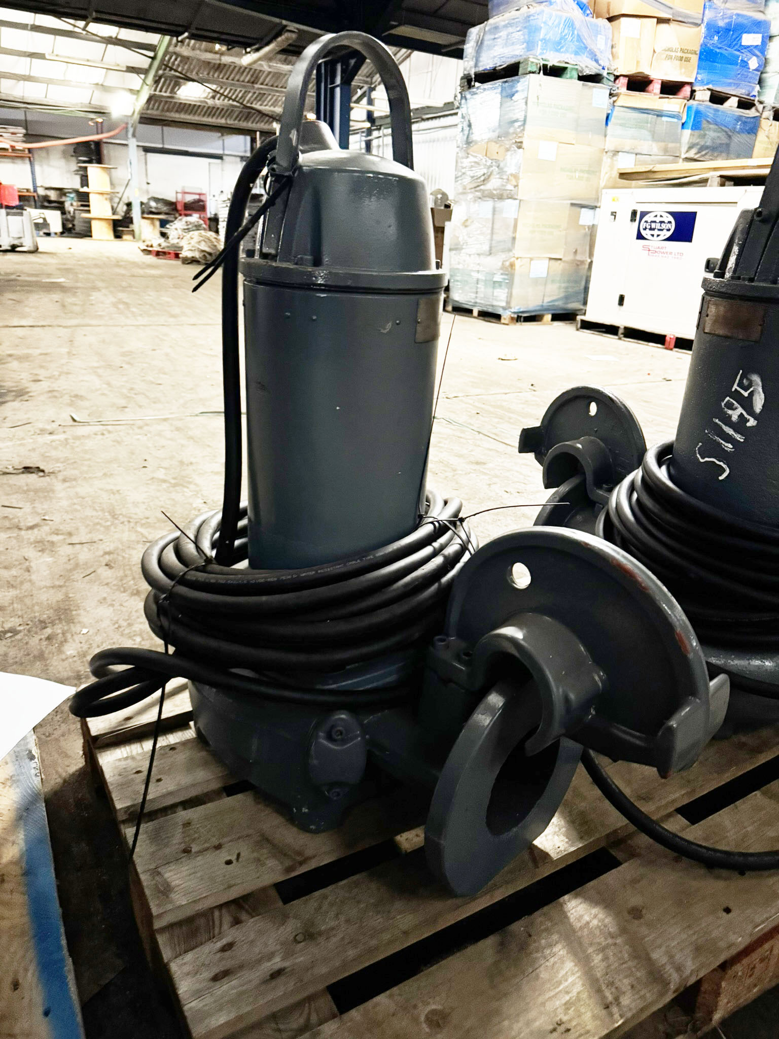 Used Flygt 3153.181 Submersible Pump S1196
