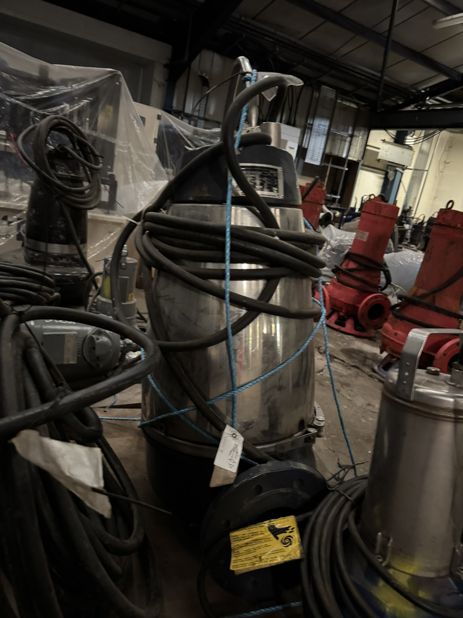 Used Grundfos SEV100.100.30.30.4.50D Submersible Pump