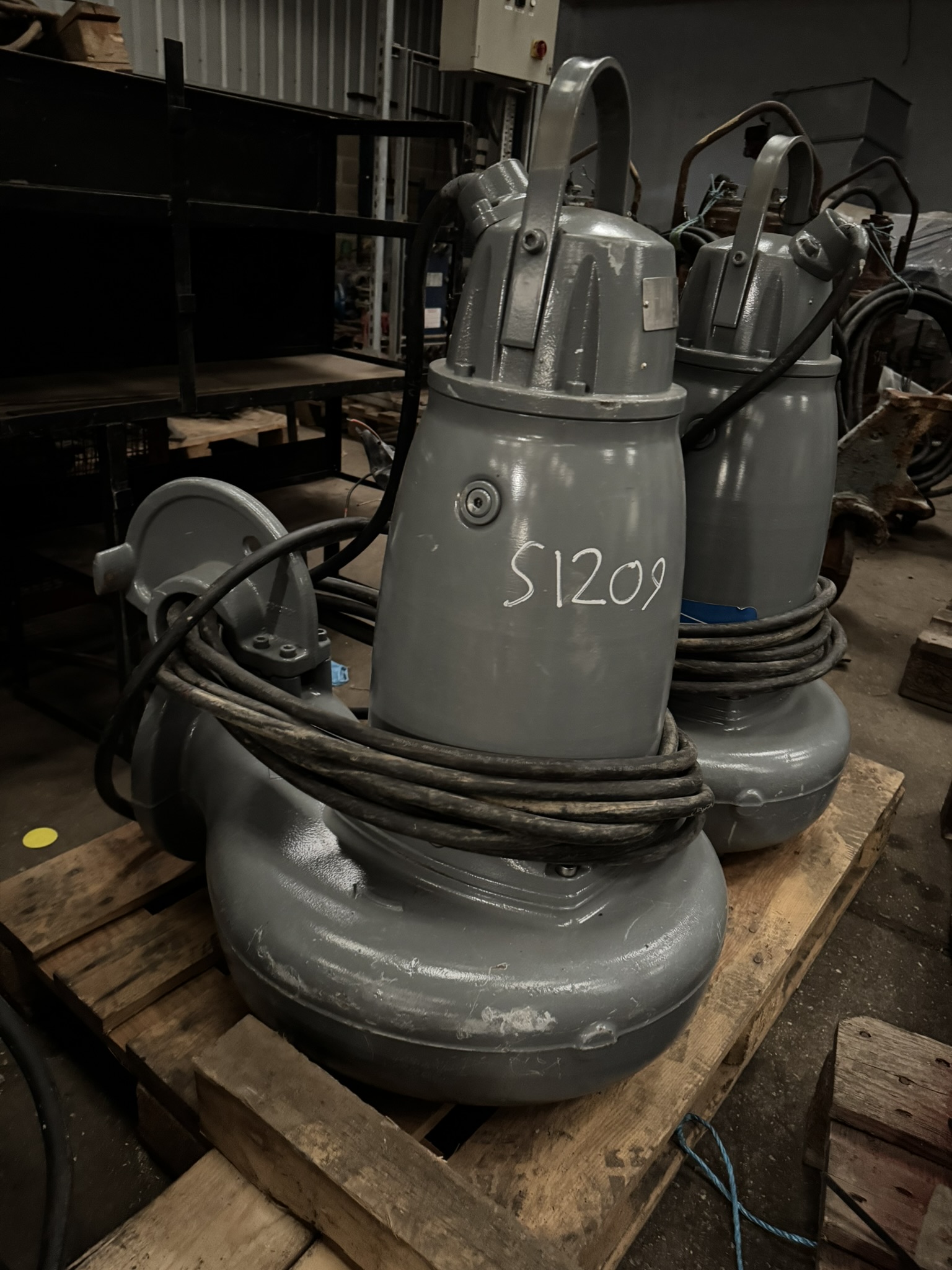 Used Flygt 3153.182.411 Submersible Pump