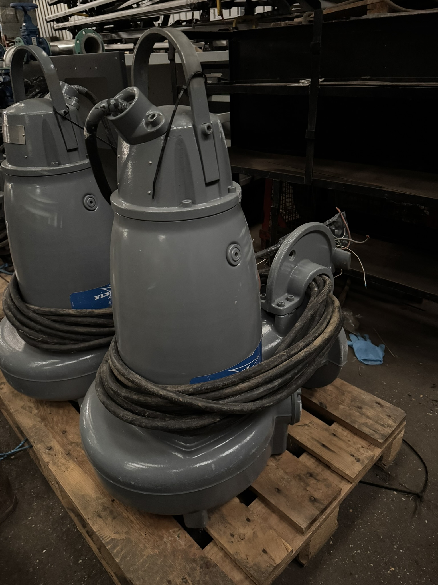 Used Flygt 3153.182.411 Submersible Pump