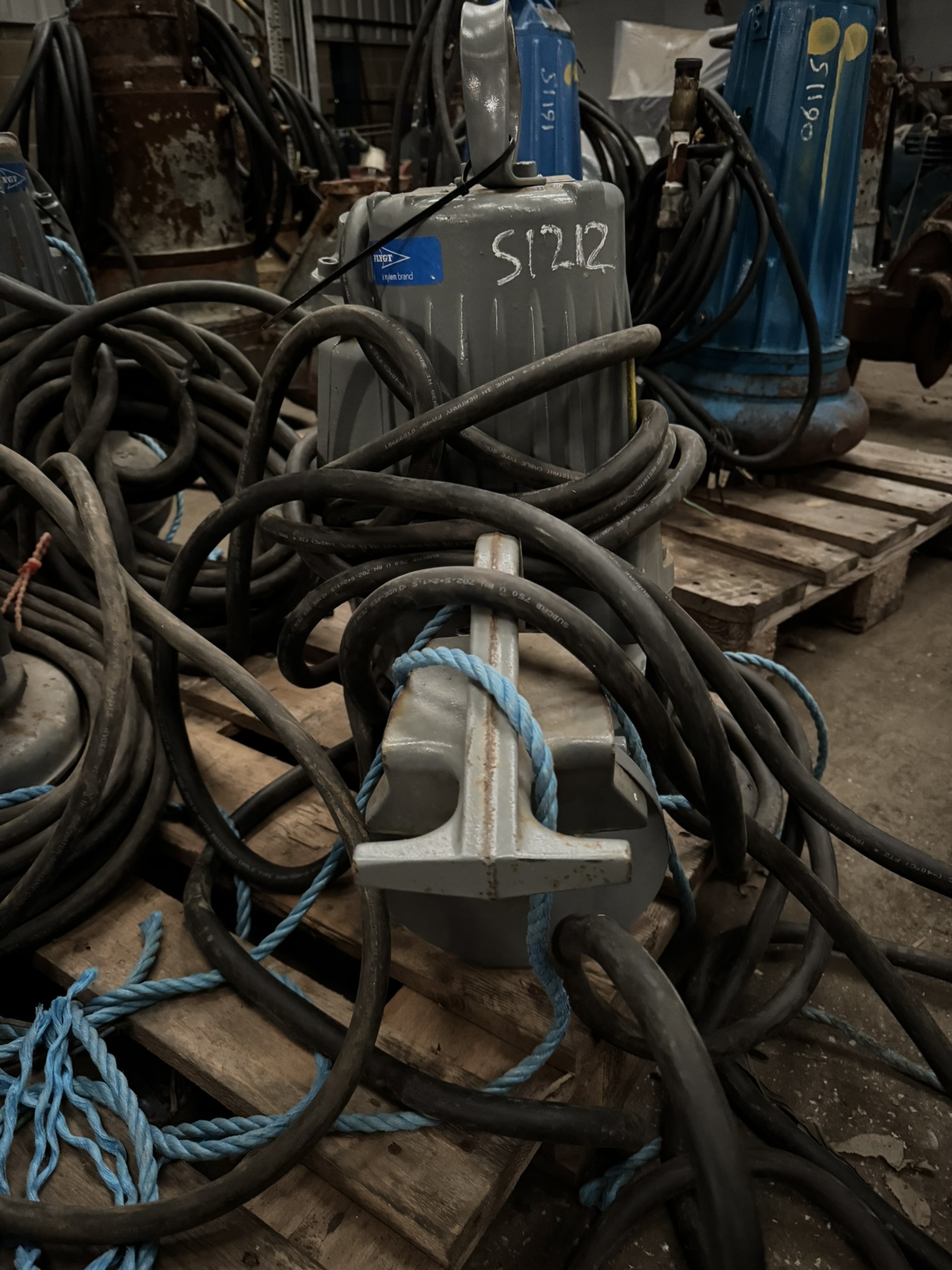 Used Flygt 3102.160 256 Submersible Pump