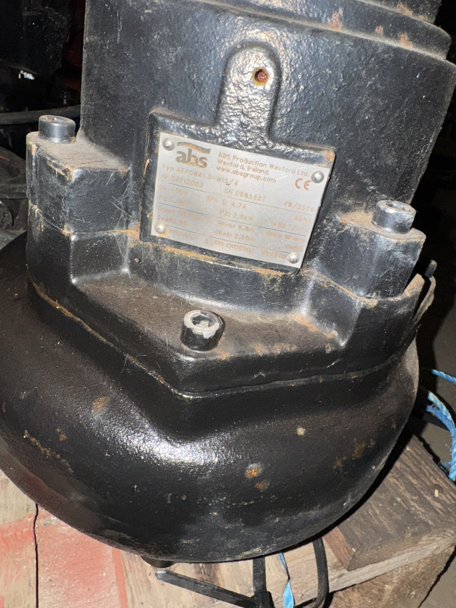 Used ABS AFP0841.3-M15/4 Submersible Pump