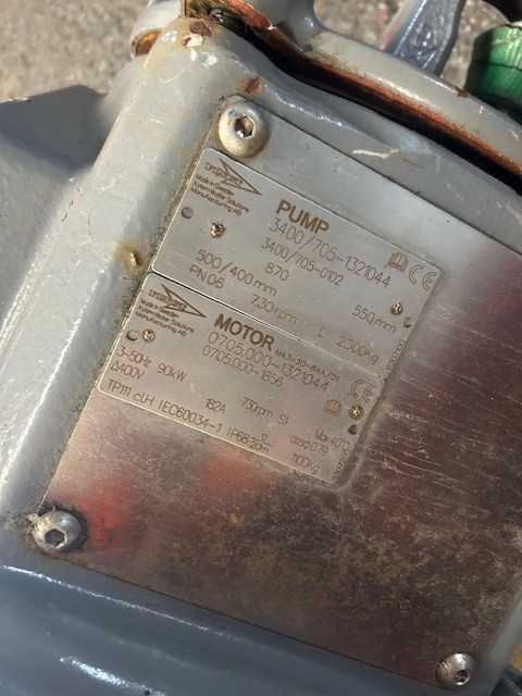 Used Flygt 3400.705.870 Submersible Pump