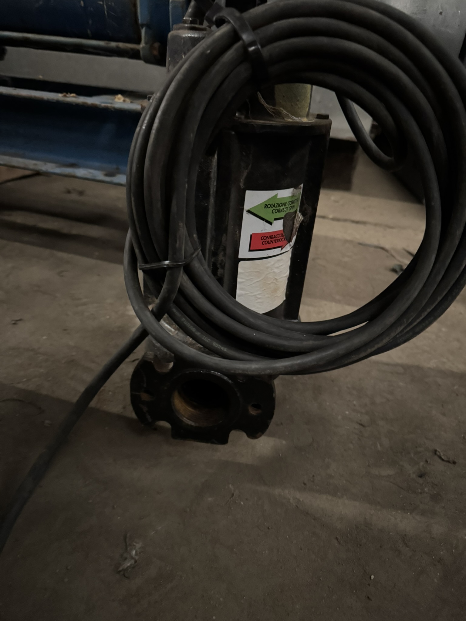 Used Stavro GR Grinder Submersible Pump