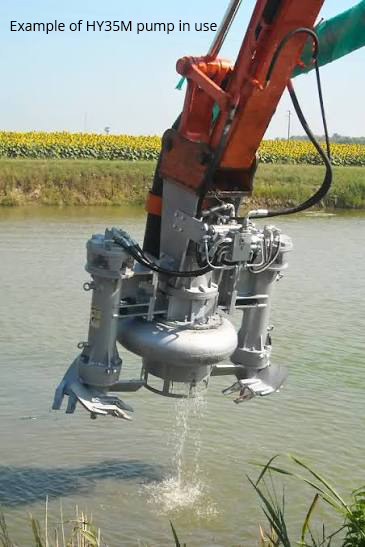 Used Dragflow HY35M-6HD Submersible Pump XSP9890