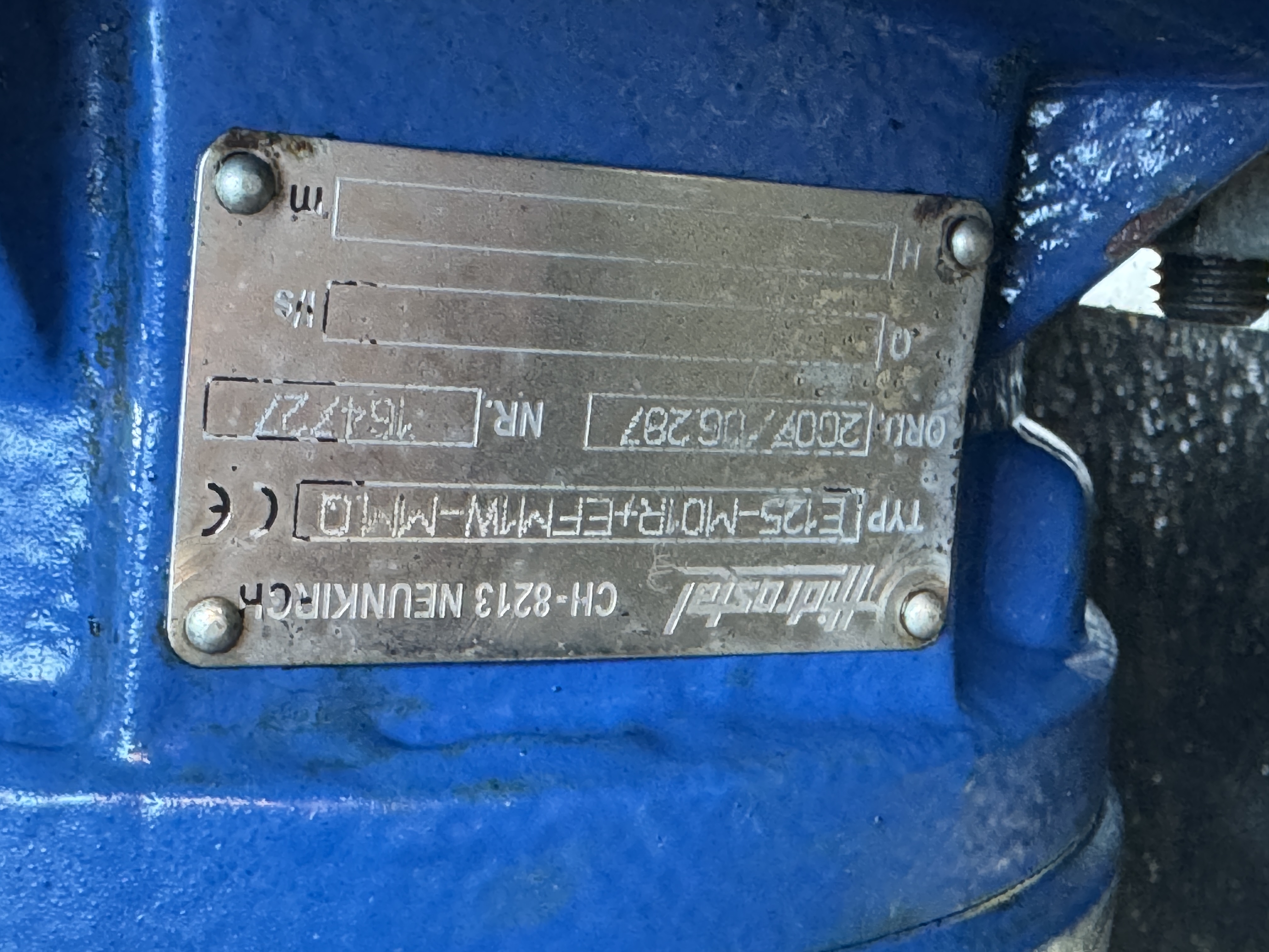 Used Hidrostal Betsy 125M GG Pump XSP6708